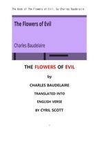 보들레르의 악 惡 의 꽃.The Book of The Flowers of Evil, by Charles Baudelaire