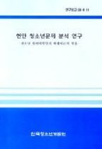 현안 청소년문제 분석 연구(2000)