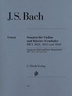 바흐 3개의 바이올린 소나타 BWV 1020, 1021,1023 (HN 458)