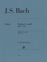 [국내도서] 바흐 파르티타 No 2 c minor BWV 826 (HN 1652)