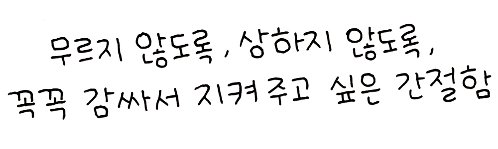 꽤 괜찮은 삶의 곳곳에서 다정함이 숨쉬기를.